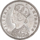 Silver Two Annas Coin of Victoria Empress of Calcutta Mint of 1901.