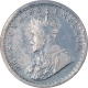 Silver Two Annas Coin of King George V of Calcutta Mint of 1911. 