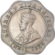 Cupro Nickel Four Anna Coin of King George V of Bombay Mint of 1920. 