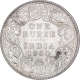 Silver One Rupee Coin of Victoria Empress of Calcutta Mint of 1900.  