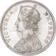 Silver One Rupee Coin of Victoria Empress of Calcutta Mint of 1900.  