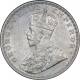 Silver One Rupee Coin of King George V of Calcutta Mint of 1915.