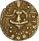 Rare Gold Dinar Coin of Gupta Dynasty of Chandragupta II of Archer Type.