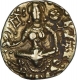 Very Rare Gold Dinar Coin of Gupta Dynasty of Purugupta of Chakra Type.