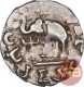 Silver Drachma Coin of Mahadeva of Audumbara Dynasty.