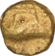 Gold Gadyana Coin of Chalukyas of Badami.