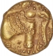 Rare Gold Gajapati Pagoda Coin of Western Ganga Dynasty.