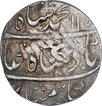 Rare Error Silver One Rupee Coin of Muhammad Shah of Gwalior Mint.