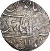 Rare Error Silver One Rupee Coin of Muhammad Shah of Gwalior Mint.