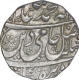 Silver One Rupee Coin of Nasrullanagar Mint of Rohilkhand.