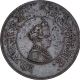 Extremely Rare Copper Pattern Piedfort Rupee Coin of Sayaji Rao III of Baroda State.