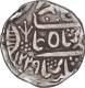 Silver One Rupee Coin of Surat Singh of Bikaner State.