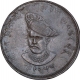 Rare Copper Rupee coin of Shivaji Rao Holkar of Indore State.