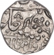 Silver One Rupee Coin of Madan Singh of Qila Shahabad Mint of Jhalawar State.