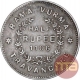 Silver Half Rupee Coin of Bala Rama Varma II of Travancore State.