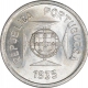 Silver One Rupia Coin of Indo Portuguese.