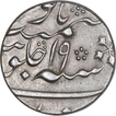 Silver One Rupee Coin of Murshidabad Mint of Bengal Presidency.