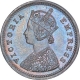 Copper One Twelfth Anna Coin of Victoria Empress of Bombay Mint of 1884.