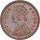 Copper One Twelfth Anna Coin of Victoria Empress of Bombay Mint of 1889.