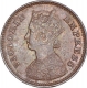 Copper Half Pice Coin of Victoria Empress of Calcutta Mint of 1898.