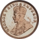 Copper One Quarter Anna Coin of King George V of Calcutta Mint of 1916.