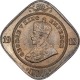 Cupro Nickel Two Annas Coin of King George V of Bombay Mint of 1918. 