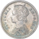 Silver Quarter Rupee Coin of Victoria Empress of Calcutta Mint of 1894. 