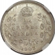 Silver Quarter Rupee Coin of King Edward VII of Calcutta Mint of 1903.