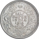 Silver Half Rupee Coin of King George V of Bombay Mint of 1916.