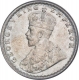 Silver Half Rupee Coin of King George V of Bombay Mint of 1916.