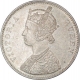 Silver One Rupee Coin of Victoria Queen of Bombay Mint of 1862. 