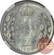 Silver One Rupee Coin of King Edward VII of Bombay Mint of 1905.