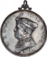 Extremely Rare Silver Diamond Jubilee Medal of Sayaji Rao III of Baroda State.