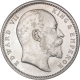 Silver One Rupee Coin of King Edward VII of Calcutta Mint of 1903. 