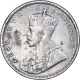 Error Silver One Rupee Coin of King George V.