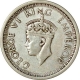 Silver One Rupee Coin of King George VI of Lahore Mint of 1944.