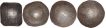 Punch Marked Silver Half Shana Coins of Gandhara Janapada.