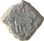 Lead Coin of Satkarni I of Satavahana Dynasty.