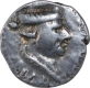 Silver Drachma Coin of Nahapana of Western Kshatrapas.