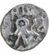 Silver Dramma Coin of Bhojadeva of Bhoja Dynasty.