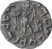 Silver Drachma Coin of Apollodotus II of Indo Greeks.