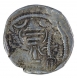 Silver Drachma Coin of Peroz of Gurjara Kingdom of Indo Sassanian.