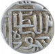 Silver Quarter Tanka Coin of Nasir ud Din Mahmud Shah I of Mustafabad Mint of Gujarat Sultanate.