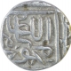 Silver Half Tanka Coin of Nasir ud Din Mahmud Shah I of Mustafabad Mint of Gujarat Sultanate.