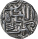 Silver Half Tanka Coin of Nasir Ud Din Mahmud Shah I of Gujarat Sultanate.