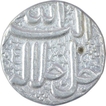 Silver One Rupee Coin of Akbar of Ahmadabad Mint of Khurdad Month.