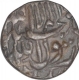 Silver Quarter Rupee Coin of Shahjahan of Surat Mint.