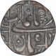 Silver Quarter Rupee Coin of Shahjahan of Surat Mint.