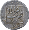 Silver One Rupee Coin of Aurangzeb Alamgir of Akbarabad Mint.