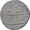 Silver One Rupee Coin of Aurangazeb Alamgir of Aurangabad Mint.